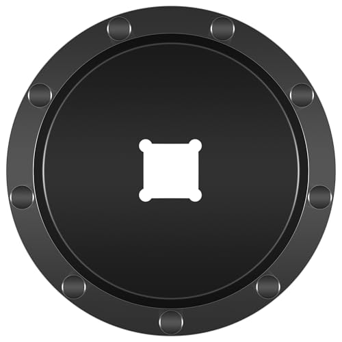Bonbo 31510 Axle Nut Socket - 9 Pin Hub Nut Socket Fits for GM 2020+ Silverado and Sierra 2500/3500 Trucks with 11.5" and 12" Dual Rear Wheel Axle Hubs, 1/2" Drive