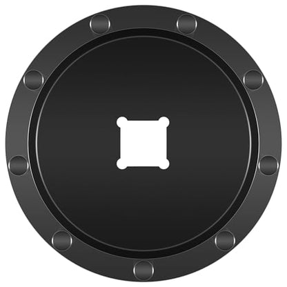 Bonbo 31510 Axle Nut Socket - 9 Pin Hub Nut Socket Fits for GM 2020+ Silverado and Sierra 2500/3500 Trucks with 11.5" and 12" Dual Rear Wheel Axle Hubs, 1/2" Drive