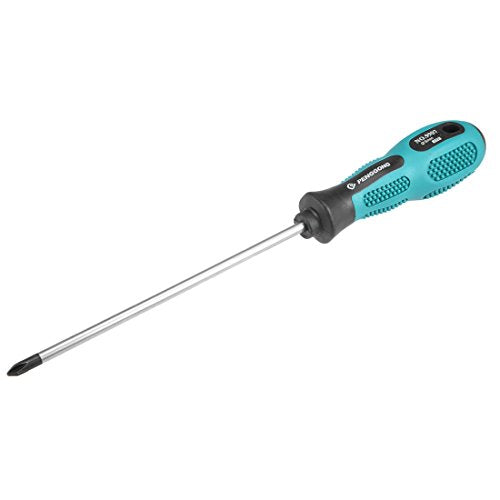 uxcell #1 Phillips Screwdriver 6 Inch Round Shaft Non Slip Comfortable Handle - size: PH1 x 6"