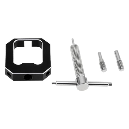 Motor Gear Puller, Universal Motor Pinion Gear Puller Remover Mini Gear Puller for RC Vehicle Models Rc Car Fan - color: Black
