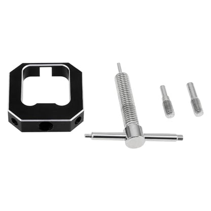 Motor Gear Puller, Universal Motor Pinion Gear Puller Remover Mini Gear Puller for RC Vehicle Models Rc Car Fan - color: Black