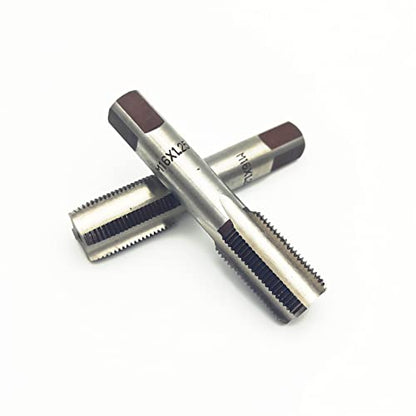 AtticZone M16 x 1.25 Metric Hand Thread Tap, Right Hand, Alloy Tool Steel, 1 Taper Tap, 1 Plug Tap for Metal Working DIY Industrial - size: M16x1.25