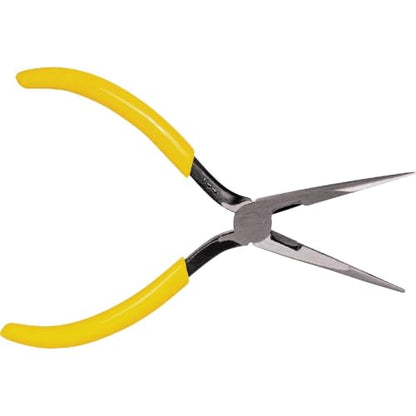 Klein Tools D203-7 Needle Nose Pliers, Long Nose Stripping Side Cutters, Induction Hardened and Heavier for Increased Cutting Power, 7-Inch - size: 7-Inch