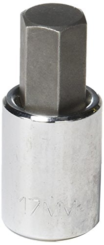CTA Tools 2056 Metric Hex Drain Plug Socket, 17mm - size: 17mm