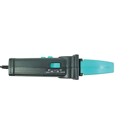 allsun AC/DC Clamp Meter Multimeter 400A True RMS Current Tester, Hall Effect Sensor, CAT III 600V, Low Battery Indicator, Auto Zero, 1mV/A and 10 mV/A Sensitivity