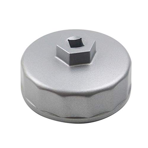 Heavy Duty 74mm 14 Flutes Oil Filter Wrench For Volkswagen, Mercedes Benz, VW, Audi, Porsche, Mazda, Sprinter, Select Mobil1, Bosch and Mahle
