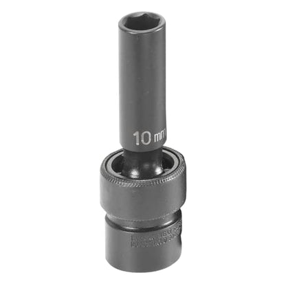 Grey Pneumatic 1010UMD Socket - size: 0.3937", style: 0.3937" Deep Universal