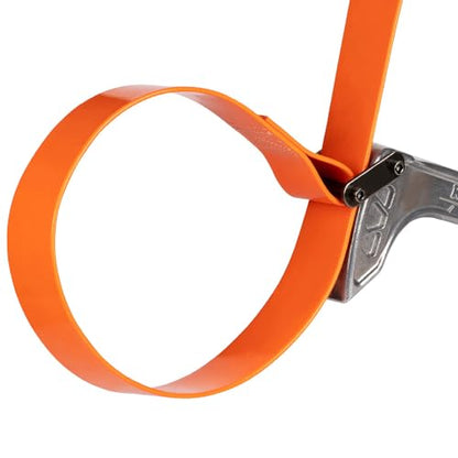 KLEIN TOOLS S18HB Strap Wrench, Adjustable Grip-It Strap Wrench Adjusts 3 to 10-Inch, 18-Inch Handle - size: 18-Inch Handle