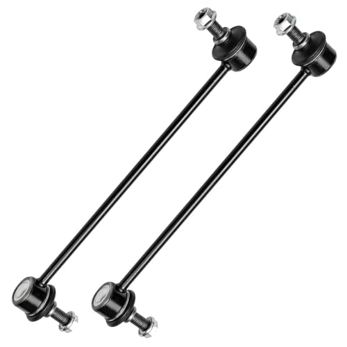 Detroit Axle - AWD Rear 4pc Struts for 99-03 Lexus RX300, 01-03 Toyota Highlander, 2 Struts & Coil Spring Assembly 2 Sway Bar Ends 1999 2000 2001 2002 2003 Replacement Ready Strut Shock Assembly - size: 4QS48536/ sway kit