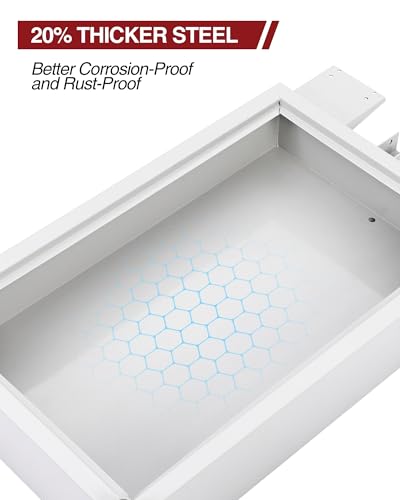 Oil Drain Pan with Pump 15 Gallon Oil Drain Tank, 57L Foldable T-Handle Low Profile Oil Drain Pan with 7.2ft Hose for Under Car, SUV, Truck Oil Changing - color: 15 Gal-Grayish-white