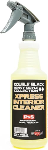 P & S PROFESSIONAL DETAIL PRODUCTS Xpress Interior Cleaner – Safe for Leather, Vinyl, Plastic & More, Removes Dirt, Grease & Oil, No Residue, Fresh Scent, No Dilution Needed - 32 Oz. - size: 32 Fl Oz (Pack of 1)