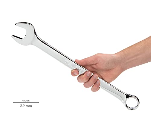 TEKTON Combination Wrench Set, 8-Piece (25-32 mm) | WCB90203 - size: 8-pc. (25-32 mm), style: Metric