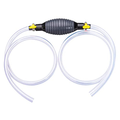 Manual Oil Transfer Pump Kit Hand Hose for Fuel Water Durable Reusable Design Excellent Suction for Cars Outdoor Use Lightweight Portable Siphon Tool