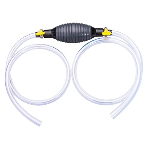 Manual Oil Transfer Pump Kit Hand Hose for Fuel Water Durable Reusable Design Excellent Suction for Cars Outdoor Use Lightweight Portable Siphon Tool