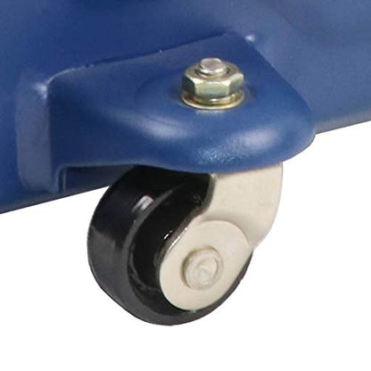 Stronghold 2-Ton Trolley Jack – Heavy-Duty Hydraulic Floor Jack with Safety Valve - 5-1/8" to 12-3/4" Lift Range - Steel Construction - Meets ASME/PASE Standards