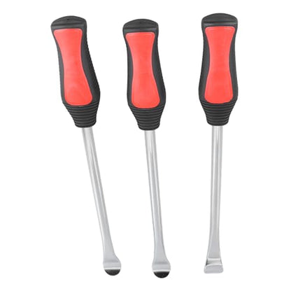 Tbest Tire Spoon Levers Heavy Duty Steel Motorcycle Change Kit with Rim Protectors Valve Core Set for Bike Repair