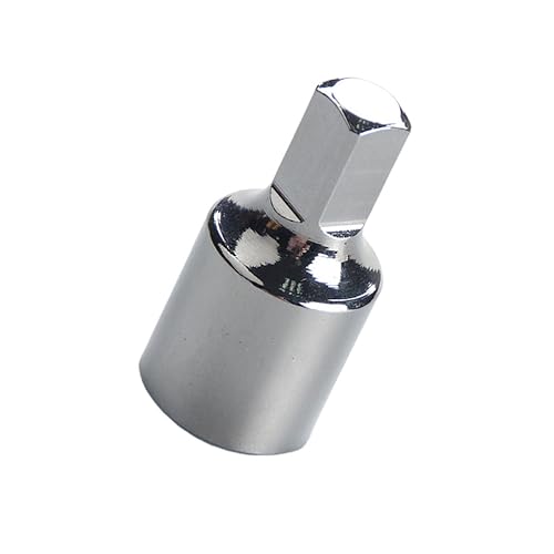 Happyyami Oil Drain Socket Assembly Tool Durable Silver Wrench for Motor Outlet Socket Sump Thread Repair Disassembly of Damaged Screws
