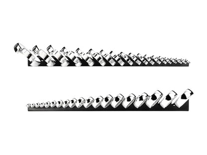 TEKTON Combination Wrench Set, 19-Piece | WCB91102 - size: 19-pc. (1/4 - 1-1/4 in.), style: Rack