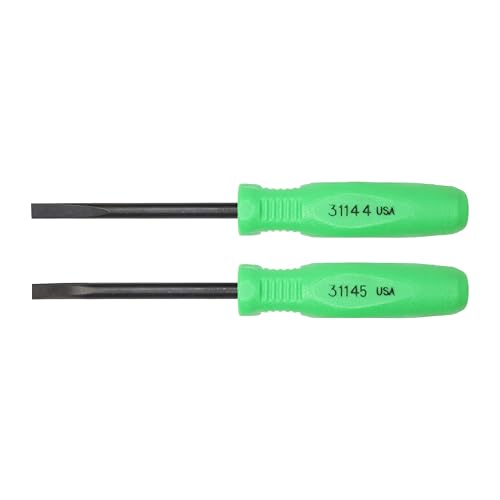 Mayhew Tools 31093GN Mini Heavy Duty Pry Bar, 2-Piece Set, Green - Heavy Duty - color: Green - Heavy Duty, size: 2-Piece Set