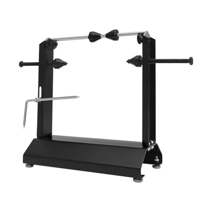 Motorcycle Wheel Balancer & Truing Stand, Heavy-Duty 2-in-1 Motorcycle Wheel Balancing Stand, Tire Balancer Stand with Adjustable Centering Cones, Portable Rim Tire Balancer up to 35" Tires