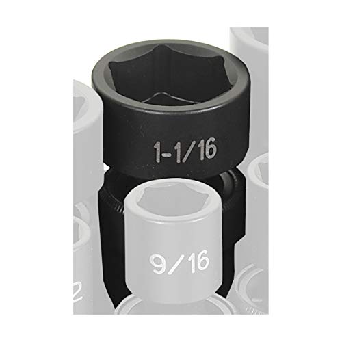 Grey Pneumatic 2034U Socket - style: 1-1/16" Standard Universal