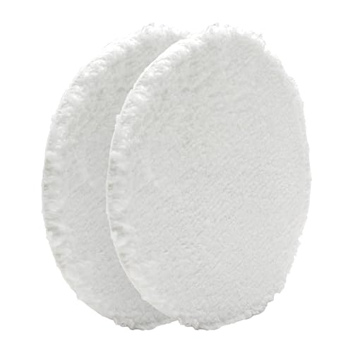 Griot's Garage BOSS Microfiber Fast Cutting Pads for Car Detailing, Polishing and Maximum Paint Correction, Orbital Polisher Buffing Pads, 6”, Set of 2 - size: 6 Inch Pads (Set of 2)