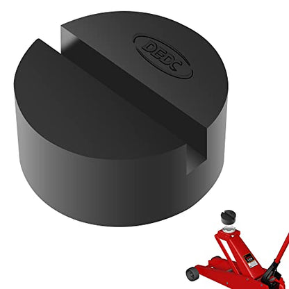 DEDC Floor Jack Pad Universal Jack Stand Rubber Pinch Protector Car Adapter 1 Pack, Oil Change Mush Haves, Change Tire Repair Tires Oil Must Have, for Car SUV Truck Pickup Sedan MPV Wagon