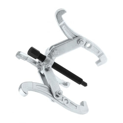 ChgImposs 4 Inch 3-Jaw Gear Puller, 2 Jaw 3 Jaw Puller for Pulley Gears Bearings and Flywheels, Heavy Duty Pulley Puller with Reversible Jaws, High Carbon Steel Removal Tool Bearing Puller Tool - size: 4 Inch