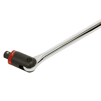 ARES 40012 – 1/2-Inch Drive Ratcheting Breaker Bar – 24-Inch Length – 24 Tooth Ratchet Design Features Reversible Ratchet Collar - size: 1/2-Inch Drive, style: 24-Inch Ratcheting Breaker Bar