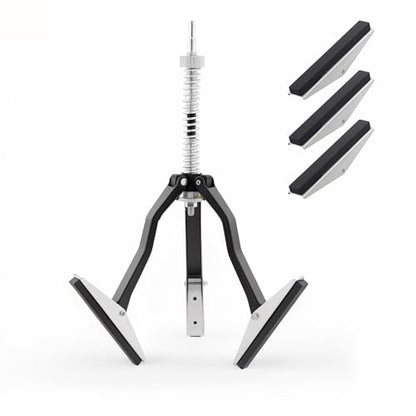 Cylinder Hone Tool, Adjustable Engine Cylinder Honing Tool for Grinding Holes from 2" to 7" in Diameter, Brake Piston Servicing Tools with Extra 3PC 4" Long Stones 220 Grit - size: 3pc 4"