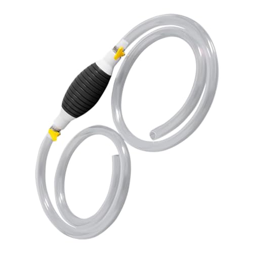 Amosfun Manual Oil Pump Hose Kit for Vehicles Efficient Fuel Transfer Pump Siphon Hose for Truck and Car Maintenance