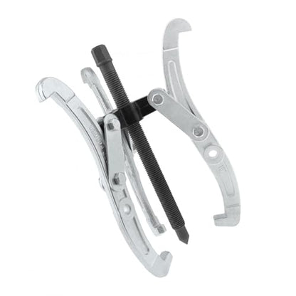 ChgImposs 10 Inch 3-Jaw Gear Puller, 2 Jaw 3 Jaw Puller for Pulley Gears Bearings and Flywheels, Heavy Duty Pulley Puller with Reversible Jaws, High Carbon Steel Removal Tool Bearing Puller Tool - size: 10 Inch