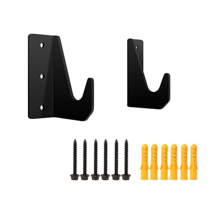 Floor Jack Stand Wall Mount Organizer Brackets Garage Tool Hangers Jack Stands Holder Storage Rack Mount Fit for Any Standard Aluminum or Steel Floor Jack (2 Pack)