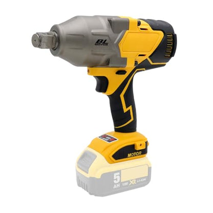 1100 ft-lbs(1500Nm) maximum torque, 20V 3/4 inch cordless impact wrench-brushless, 4-speed adjustment, automatic start and stop.(Host only/Without battery). - size: 3/4 1500Nm