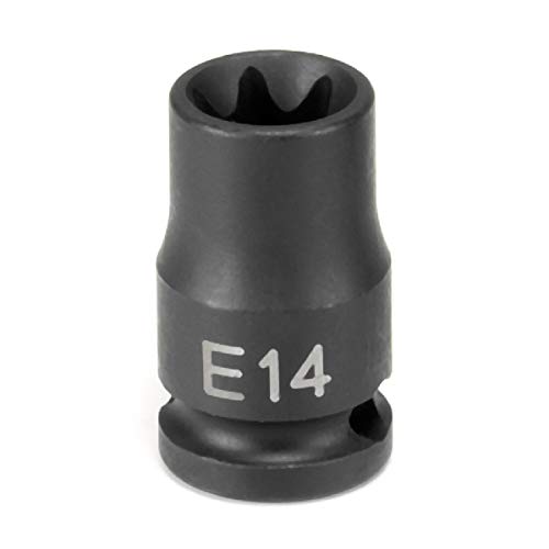 Grey Pneumatic 1114ET Impact Socket - style: E14 External Star Impact Socket