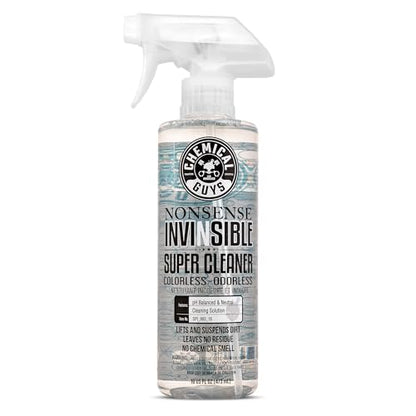Chemical Guys Nonsense, Odorless Cleaner For Car Interior and Exterior All Purpose Cleaning Spray for Vinyl, Rubber, Plastic, Carpet, Upholstery, and Engine Bays Foaming Deep Cleaning Formula 16 oz - style: Nonsense 16 oz