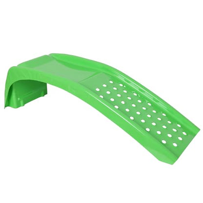 Heavy Duty Car Ramps Set of 2, Steel Auto Ramps 8000 LBS Capacity, Low Profile Car Ramps for Oil Change, Vehicle Service Ramp for Cars SUV & Light Trucks, 9" Lift Height (Green) - color: Green