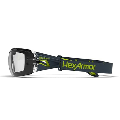 HexArmor MX200G Spoggle Safety Glasses with Anti-Fog Coatings - color: Clear / Trushield-s