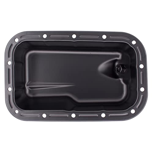 NewYall Lower Engine Oil Pan Sump w/Drain Plug | for Chrysler 300 Dodge Challenger Charger for Jeep Wrangler 2011-2016 5184546AA 5184546AB 5184546AC 264-357 CRP50A