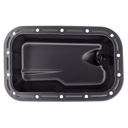 NewYall Lower Engine Oil Pan Sump w/Drain Plug | for Chrysler 300 Dodge Challenger Charger for Jeep Wrangler 2011-2016 5184546AA 5184546AB 5184546AC 264-357 CRP50A