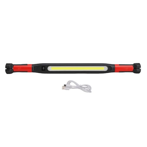 Drfeify Magnetic Under Hood Light, 1200LM Super Bright USB Rechargeable Work Light with 360 Flexible Neck, for Car Repair Garage Automotive Mechanics