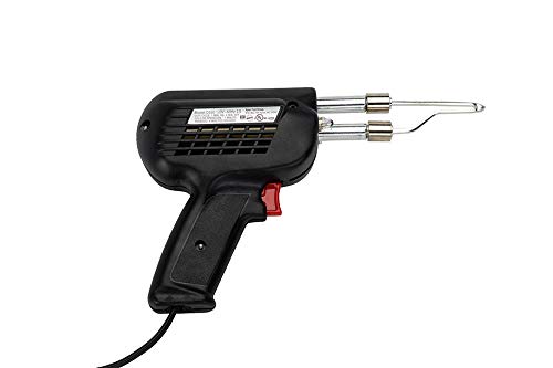 Weller 260 Watt & 200W Professional Soldering Gun Kit with Three Tips and Solder in Carrying Case | D550PK, (Pack of 2) - size: 6 piece (Pack of 2)
