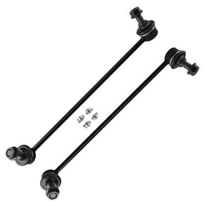 Detroit Axle - 2.4L Front 4pc Suspension Kit for 2013-2017 Honda Accord, 2 Struts & Coil Spring Assembly 2 Sway Bar Links 2014 2015 2016 Replacement Quick Install Ready Struts Shocks Assembly - size: 4QS50144/ sway kit
