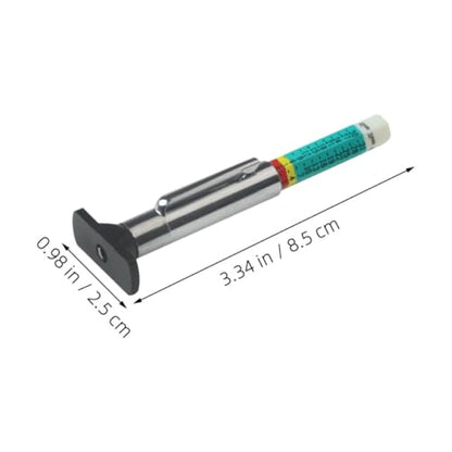3pcs Tire Depth Gauge Tool for Accurate Tire Tread Measurement, Portable and Reusable Stainless Steel and Abs Material, for Vehicle and Car Maintenance