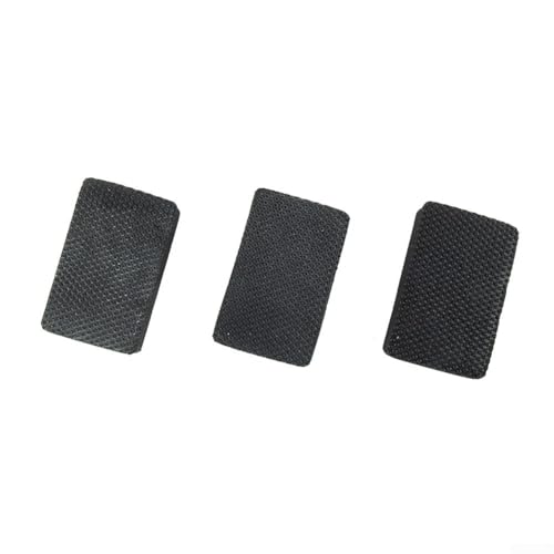 Professional Clay Bar Pad Kit 3 Pieces - Sponge Block for Removing Light Overspray Contaminants - Scratch-Free Auto Detailing for Paint Clear Coat Glass - 9x6cm Black