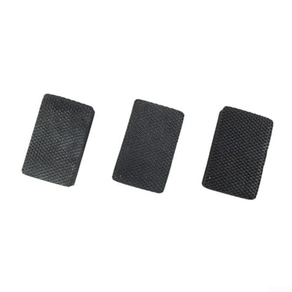 Professional Clay Bar Pad Kit 3 Pieces - Sponge Block for Removing Light Overspray Contaminants - Scratch-Free Auto Detailing for Paint Clear Coat Glass - 9x6cm Black
