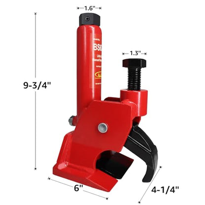 BESTOOL Manual Tire Bead Breaker Tool Adjustable Hammer Tires Changer for ATV Tire Operation - color: red