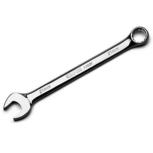 Capri Tools 21 mm Combination Wrench, 12 Point, Metric (1-1321) - size: 21 mm