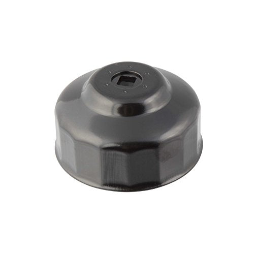 Steelman Low Profile Oil Filter Cap Wrench Socket 86mm x 16 Flute, ⅜-inch Drive, Heavy Duty Chrome Vanadium Steel - size: 86 Millimeter x 16 Flute