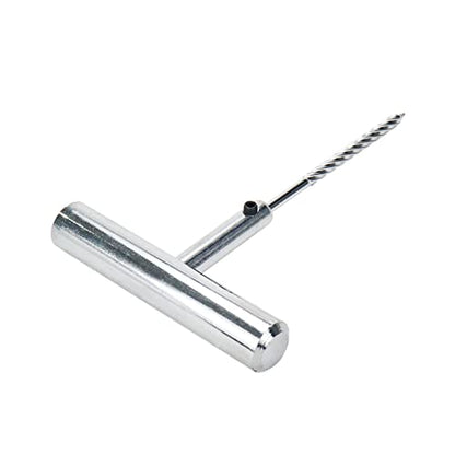 Modengzhe Tire Repair Puncture Tool Heavy Duty Stanless Steel T-Handle Tire Plug Repair Tool for Automobiles Motorcycles or Bicycles - size: 1 PCS